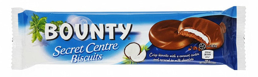 Bounty Secret Centre Biscuits 132g